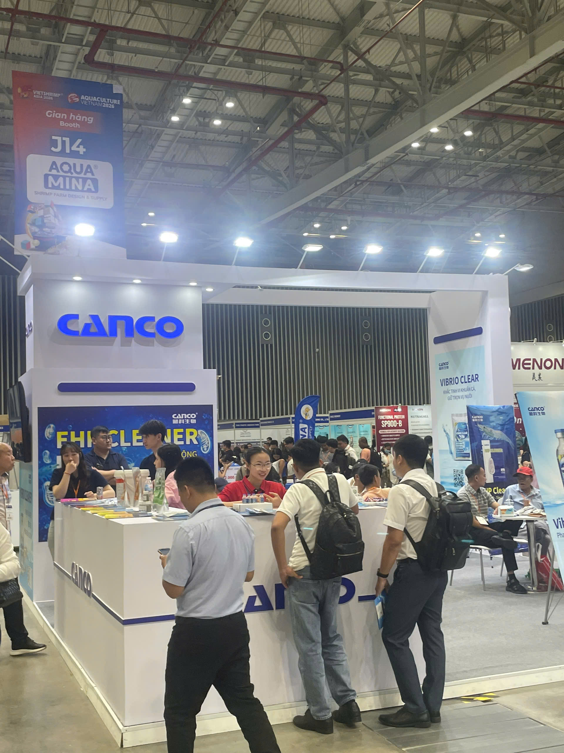 Gian hang CANCO tai trien lam thuy san
